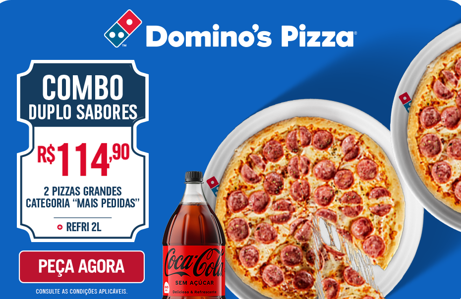 PROMOÇÃO DO DIA: Compre 1 Pizza grande especial, ganhe 01 coca-cola 2  litros – 3413-2401